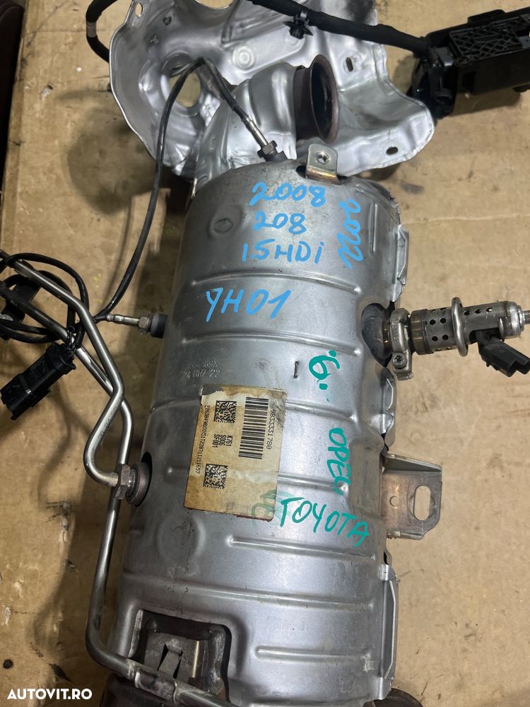 Filtru particule 9833331780 Peugeot 2008 1.5 hdi 2022 - 3