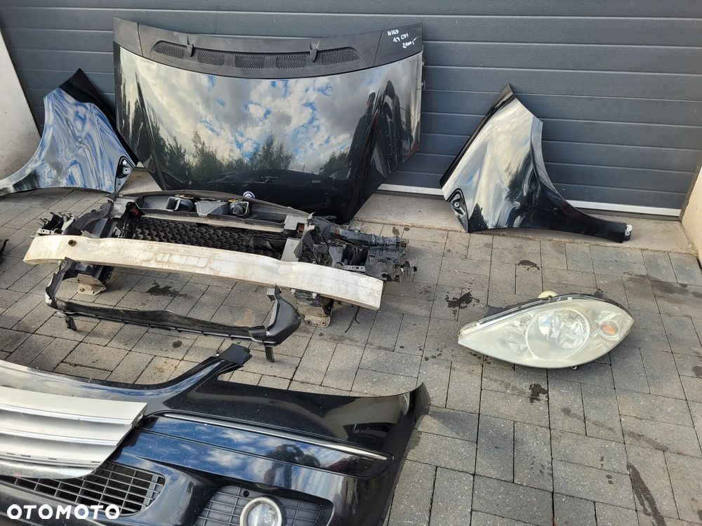 Mercedes A przedlift W169 1.7 CDI Zestaw maska lampy blotniki zderzak pas - 8