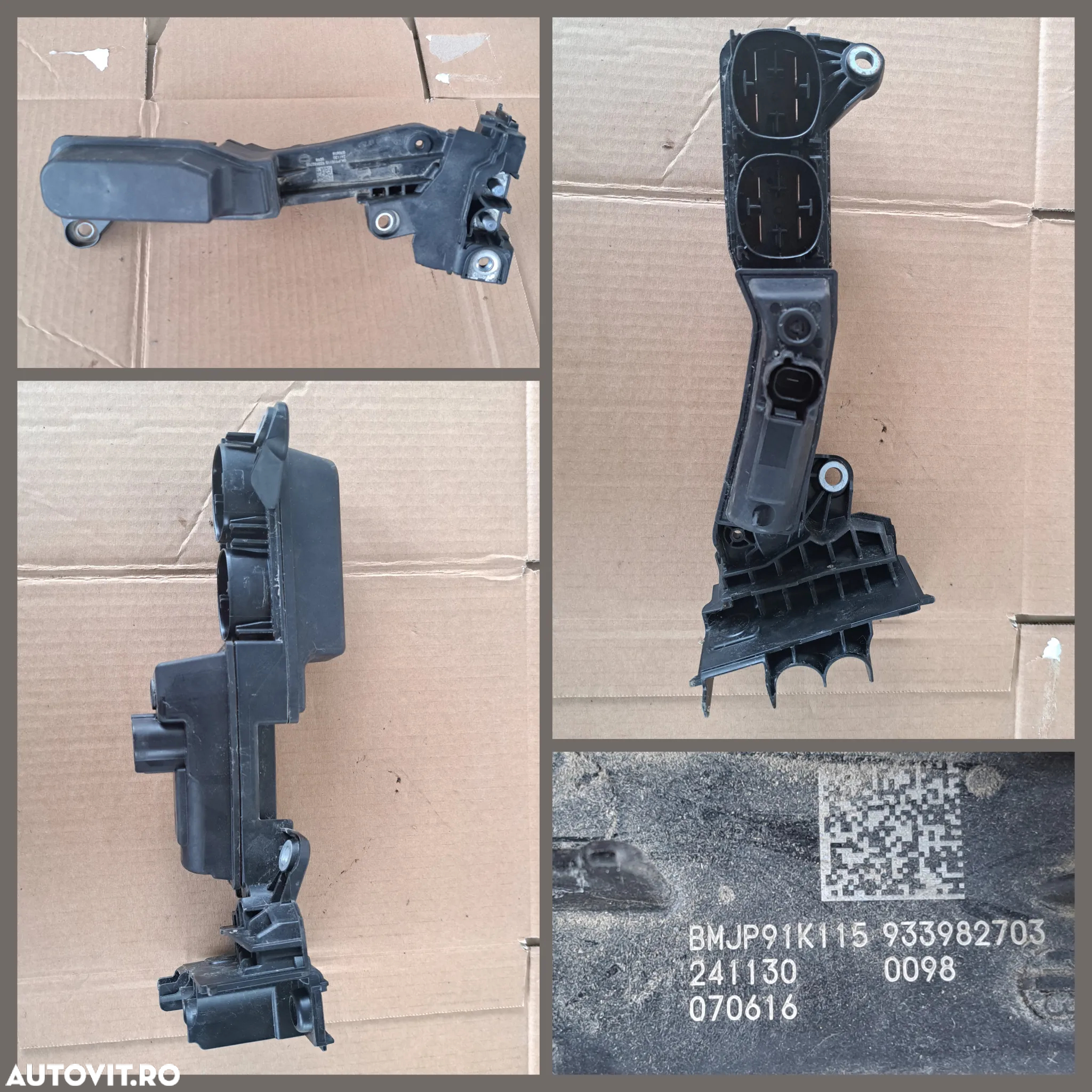 Ansamblu motoras stergatoare amortizor balama capota punte borna plus vas expansiune furtun lichid racire originale bmw G30 G11 G12 G14 - 5