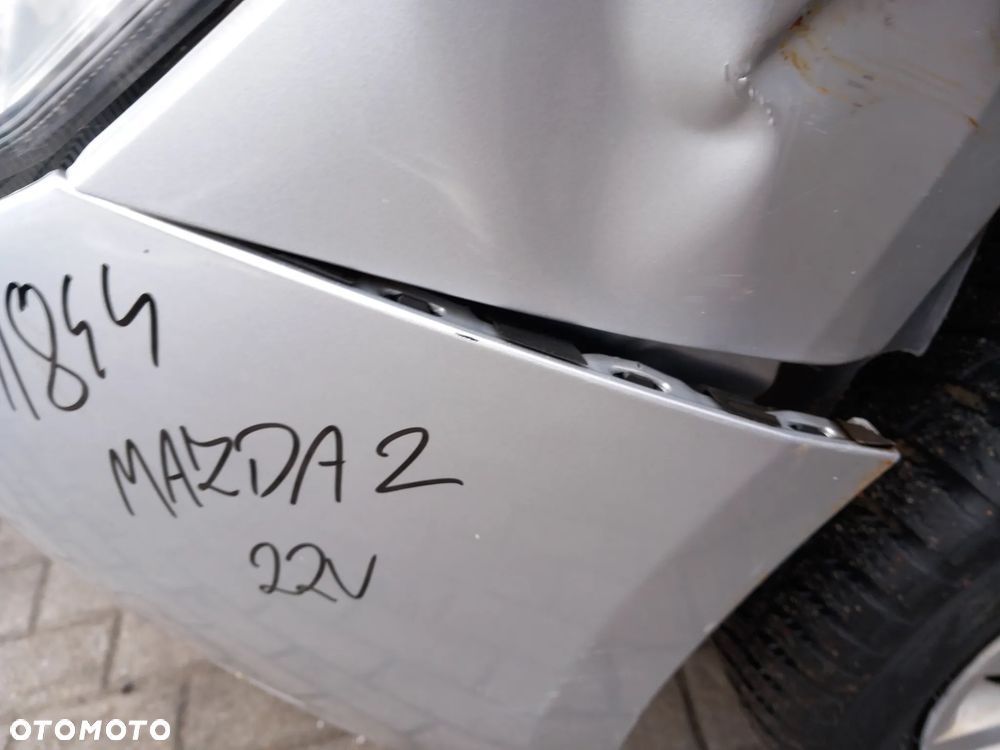 MAZDA 2 ZDERZAK PRZEDNI PRZÓD KOLOR: 22V - 3