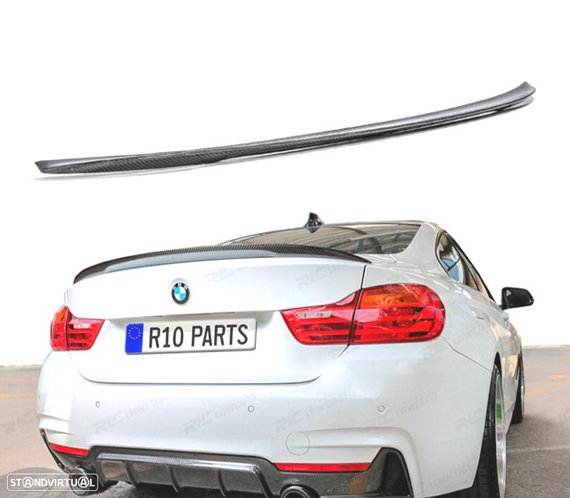 AILERON LIP BMW F32 LOOK M PERFORMANCE CARBONO - 1