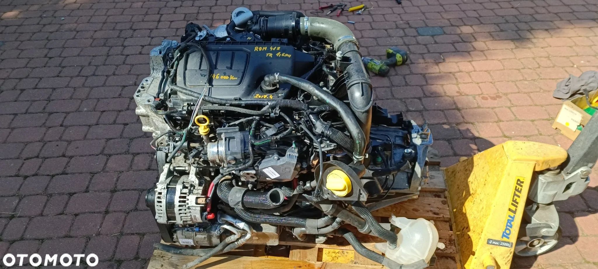 Silnik 1,6 DCi R9M413 Trafic Vivaro 146 000km - 1