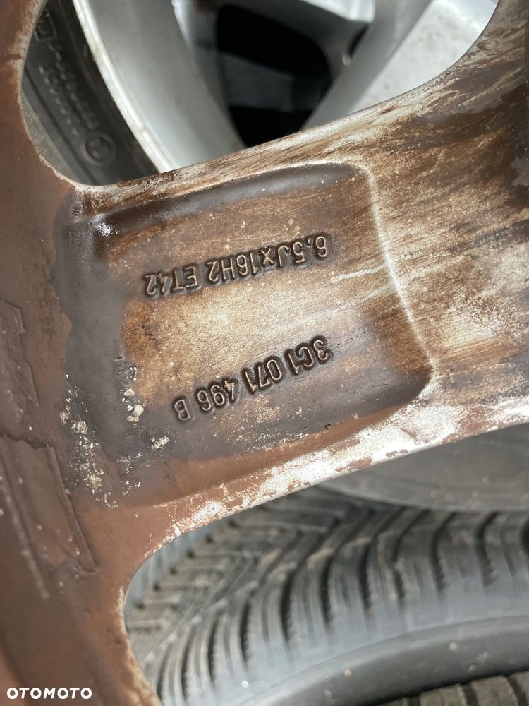 Koła alu pojedynczo  16 Ronal 3C1071496B ET 42  5x112 vw - 8