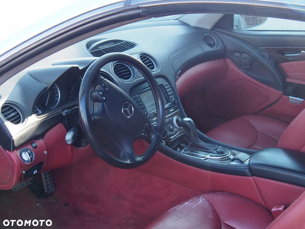 Maska Zderzak Reflektory Błotniki Wzmocnienie Belka Pas Przedni Lampy Mercedes SL500 SL350 R230 - 32