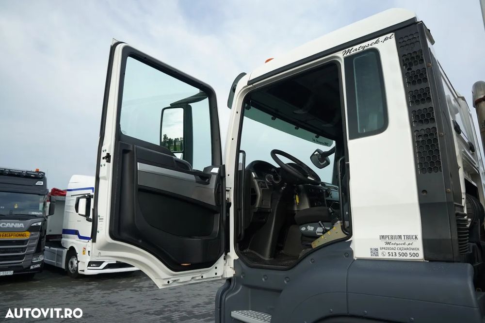 MAN TGS 26.440 / 6x4 / CAMION BASCULANTE / HIDROBID / BORDMATIC + PALFINGER PK 33002-EH / AUTOMAT / PILOT / EURO 5 - 30
