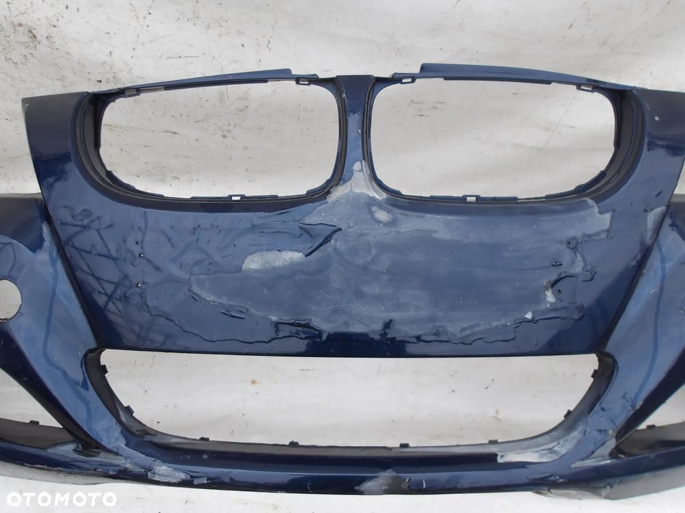 ZDERZAK PRZÓD PRZEDNI BMW E90 E91 LIFT TIEFSEEBLAU F-VAT - 4