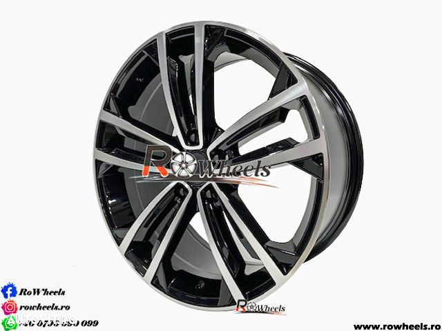 Jante AUDI SEAT SKODA VW 19 R19 Black Polish - 2