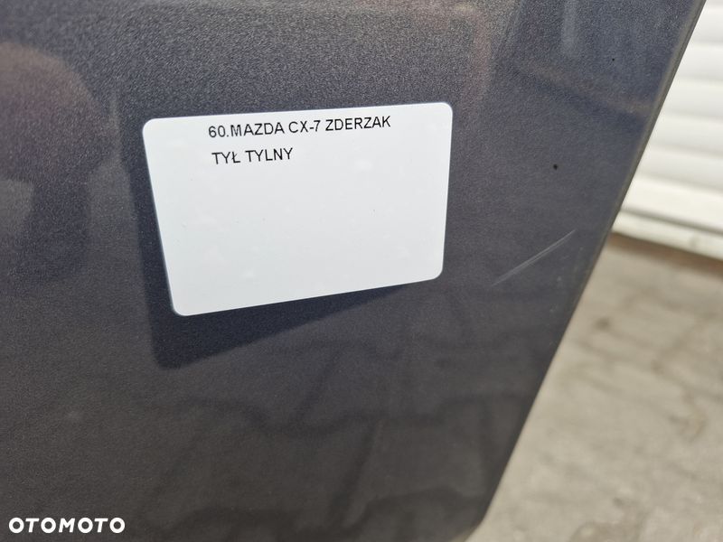 MAZDA CX-7 ZDERZAK TYŁ TYLNY - 9