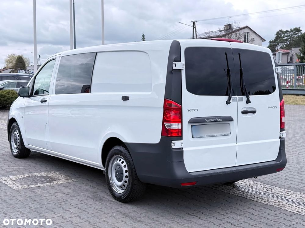 Mercedes-Benz Vito Long L2 Maxi Brygadówka Doka 6-miejsc Salon PL, Jeden Właściciel - 2