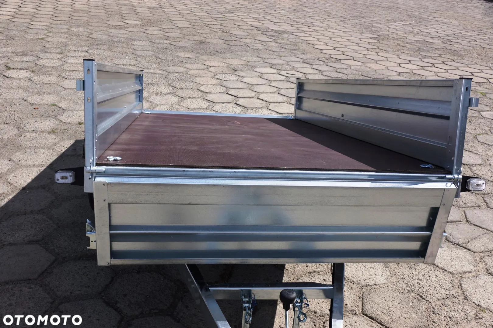 Zaslaw 1 oś, przyczepa towarowa MOCNA I SOLDNA DMC 750 KG - 19