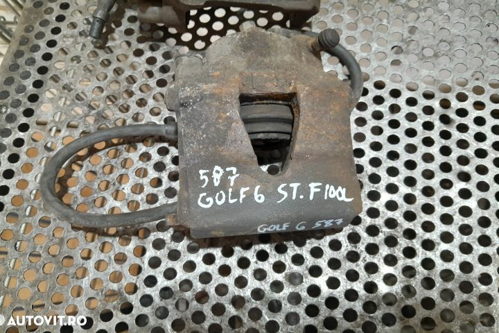 Etrier fata stanga Volkswagen VW Golf 6 [2008 - 2015] Van wagon 5-usi - 2