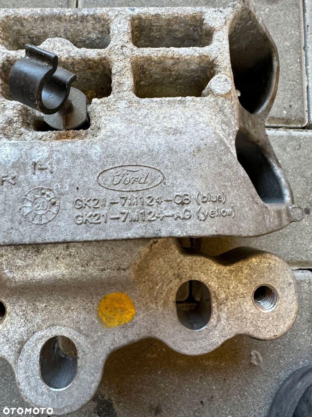 PODUSZKA SKRZYNI TRANSIT MK8/CUSTOM LIFT GK21-7M124-CB - 2