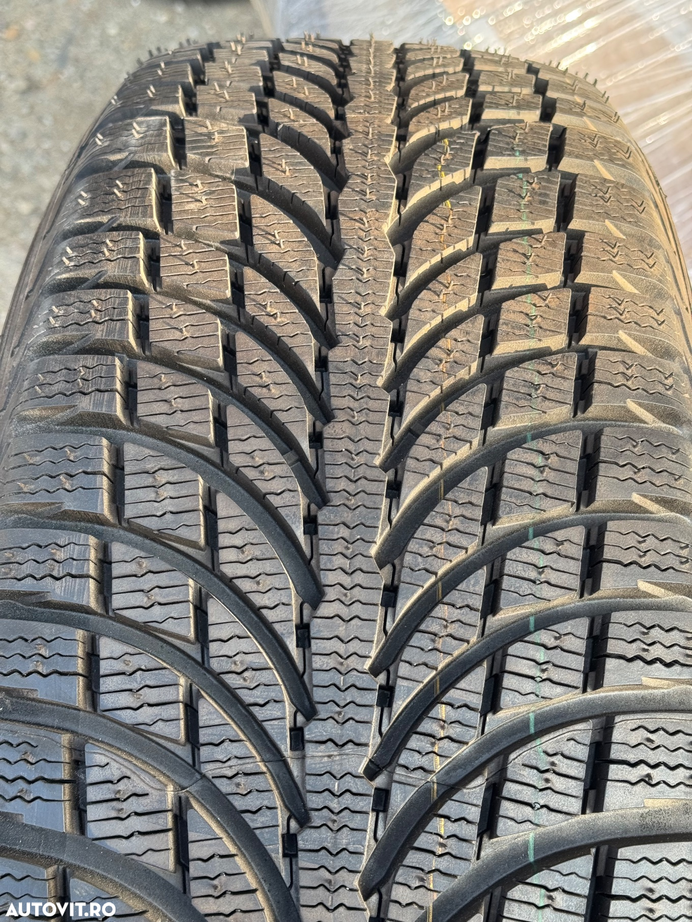 Vând jante originale Mercedes ML pe 17” cu anvelope noi de iarnă - 9
