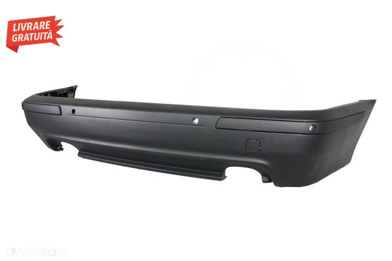 Bara Spate si Tobe Ornamente BMW Seria 5 E39 Evacuare Dubla (1995-2003) cu PDC- livrare gratuita - 4