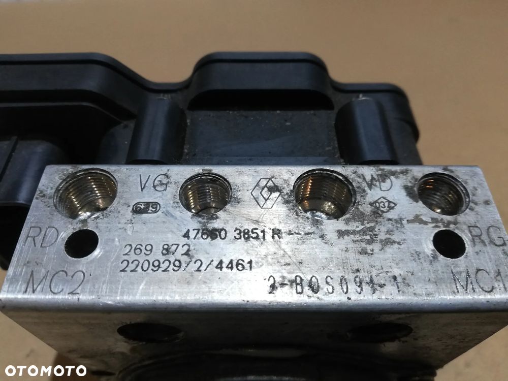 RENAULT MASTER IV III POMPA STEROWNIK ABS 476603851R - 3