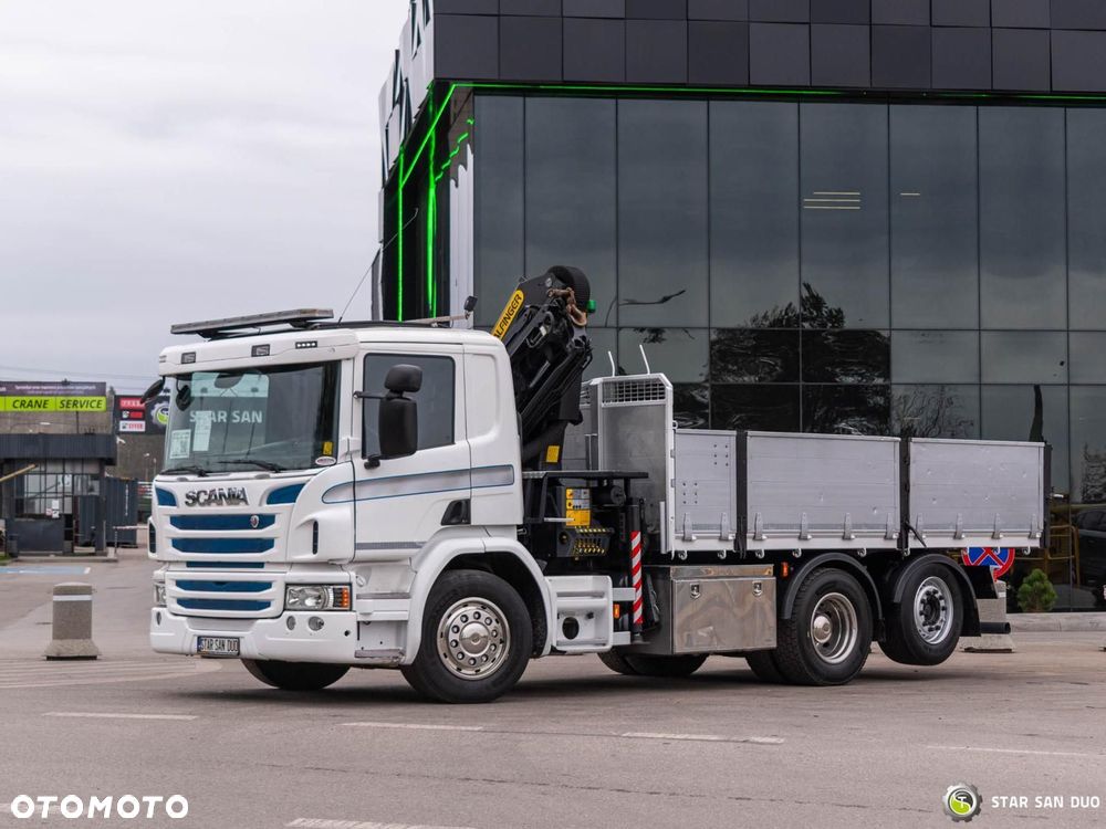 Scania P320 6x2 Palfinger PK 18002 EH HDS Żuraw Wywrotka - 11