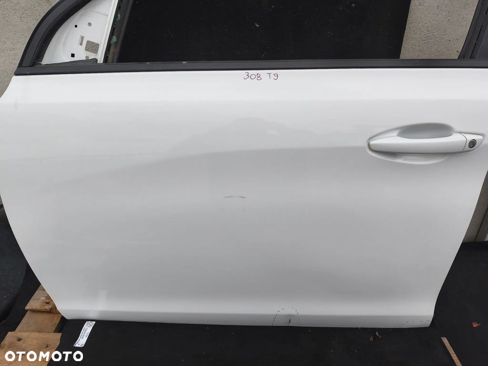 DRZWI LEWE PRZEDNIE LEWY PRZÓD PEUGEOT 308 T9 HB - 7