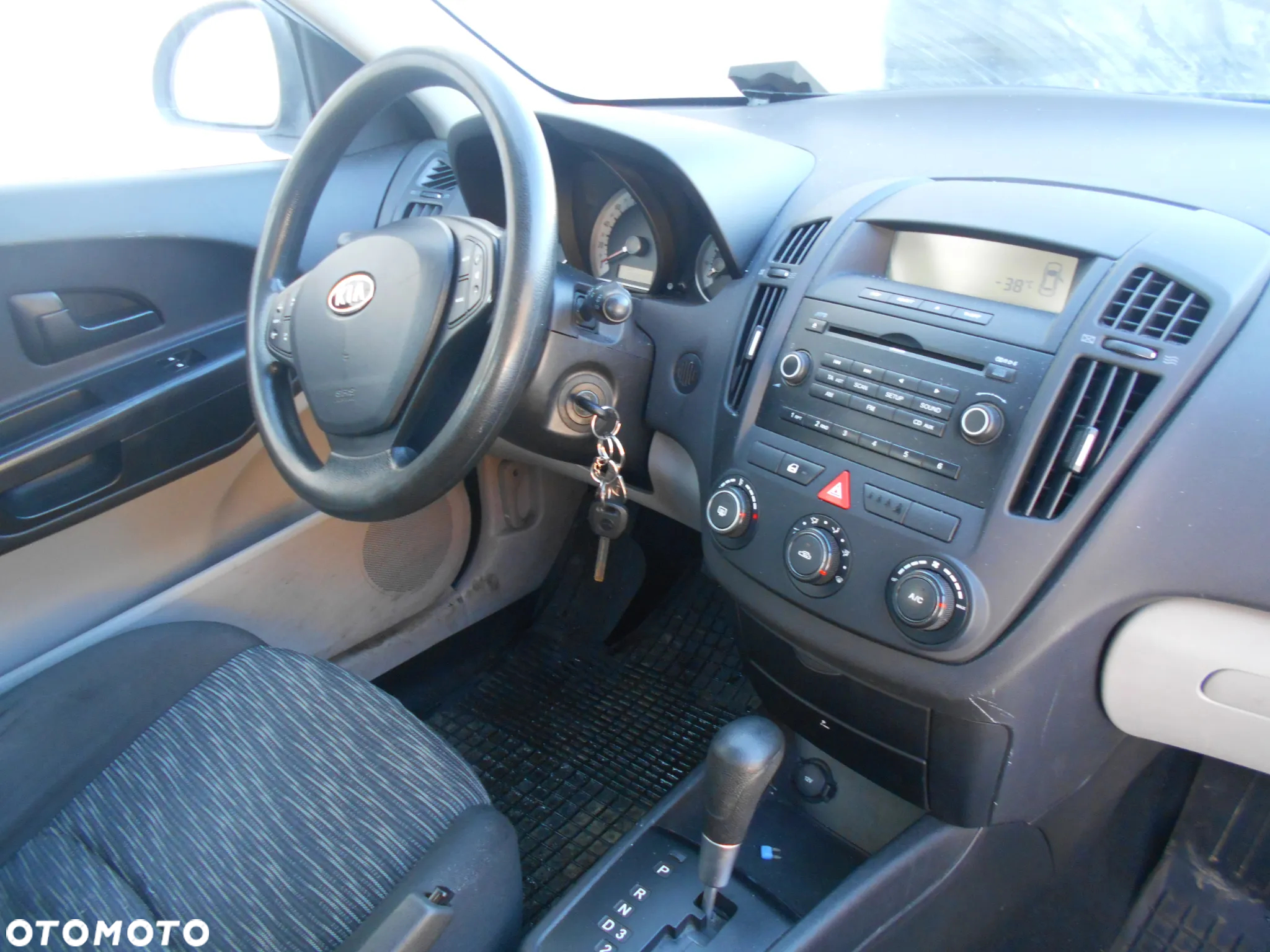 KIA CEED I 06-12  SILNIK 1.6 DOHC MPI  BENZYNA HATCHBACK SKRZYNIA AUTOMAT KOD LAKIERU 9S CZESCI AIR BAG DRZWI BAK TURBO - 14