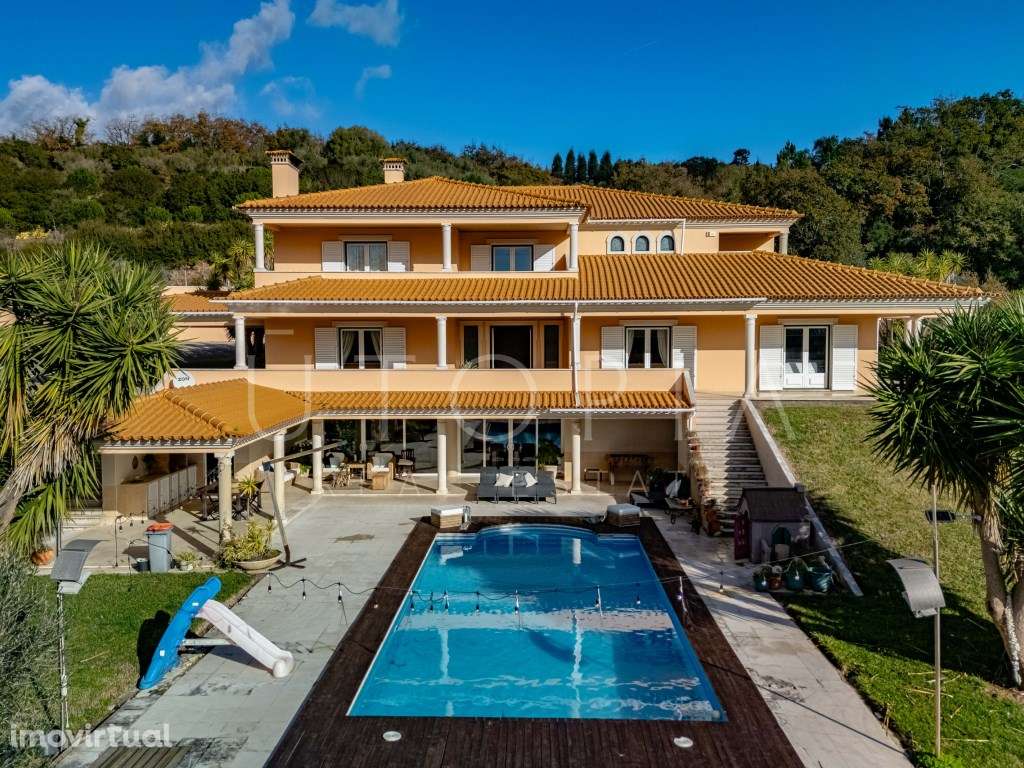 Moradia de Prestígio com Piscina, Campo de Ténis e Terreno Murado d... - Grande imagem: 2/60