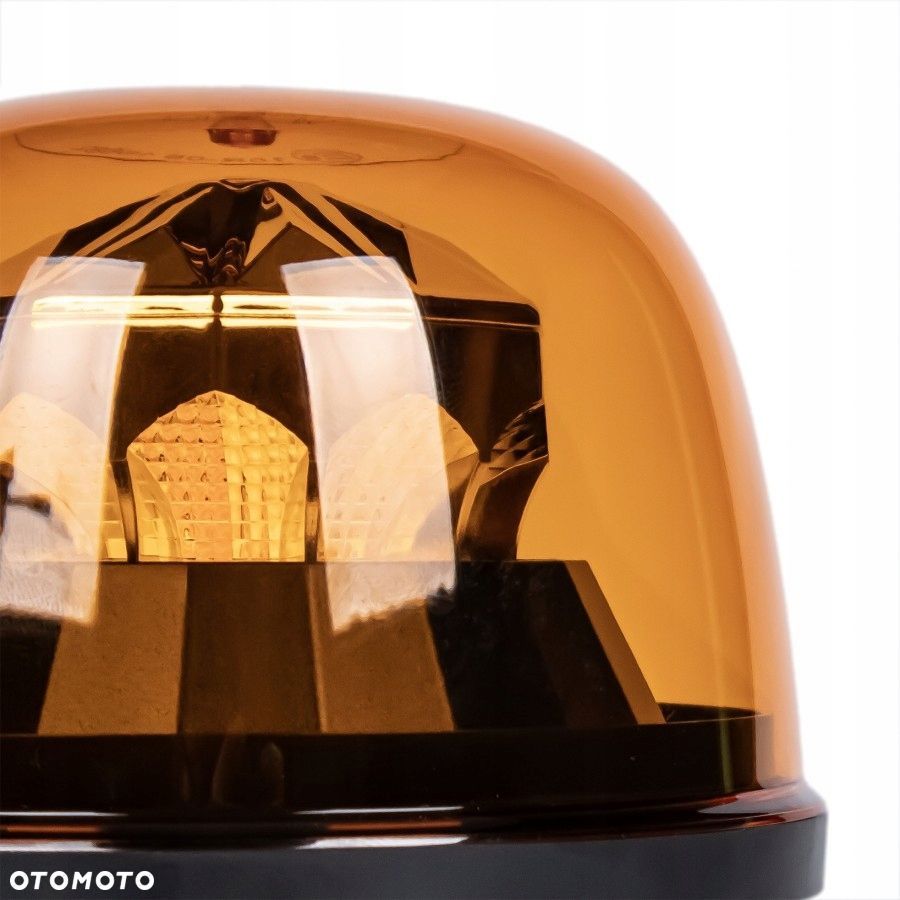 lampa błyskowa ostrzegawcza 15 w 10x led na magnes, bezprzewodowa - 3