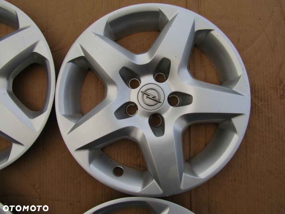 4x Kołpaki 16 Strukturalne Opel Astra H III Zafira B Vectra C Meriva A B - 5