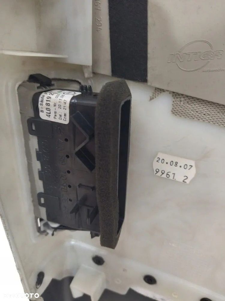 SŁUPEK B PRAWY BEŻOWY 4L0867294 AUDI Q7 4L - 7