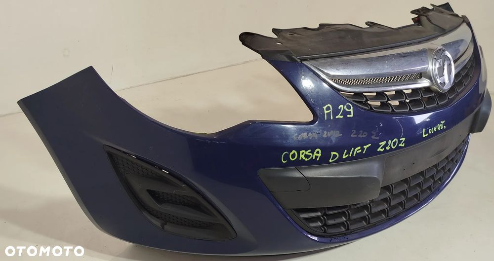 zderzak przedni przód grill OPEL CORSA D LIFT 11-14 Z20Z - 3