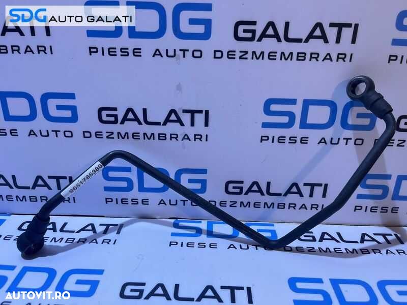 Teava Conducta Ulei Turbo Turbina Turbosuflanta Ford C-Max 1.6 TDCI 2004 - 2010 Cod 9651785380 - 1