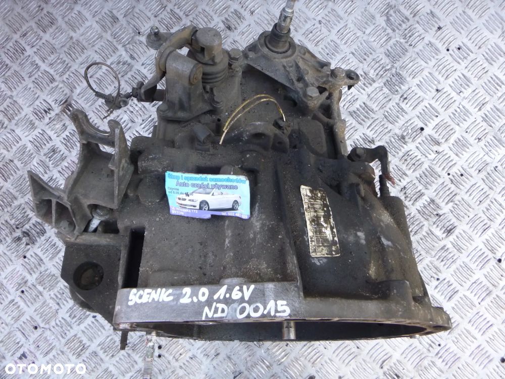 SKRZYNIA BIEGÓW RENAULT GRAND SCENIC II  2,0 16V  2004 ROK ND0015 - 1