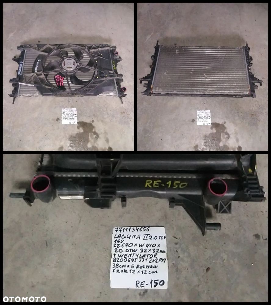 RENAULT CHŁODNICA WODY - 11