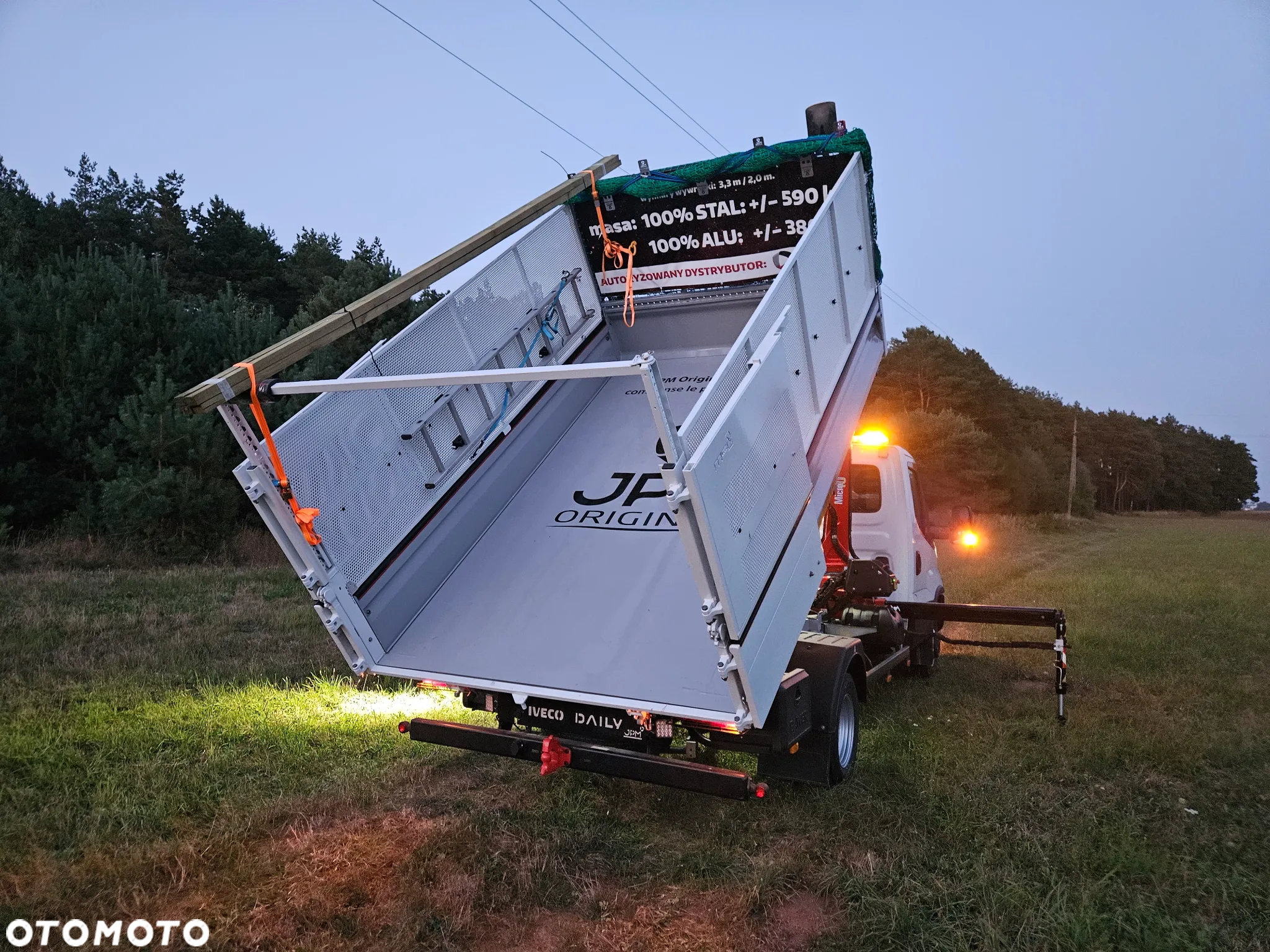 Iveco 35c/50c komunalka, wywrotka JPM, żuraw, HDS - 13