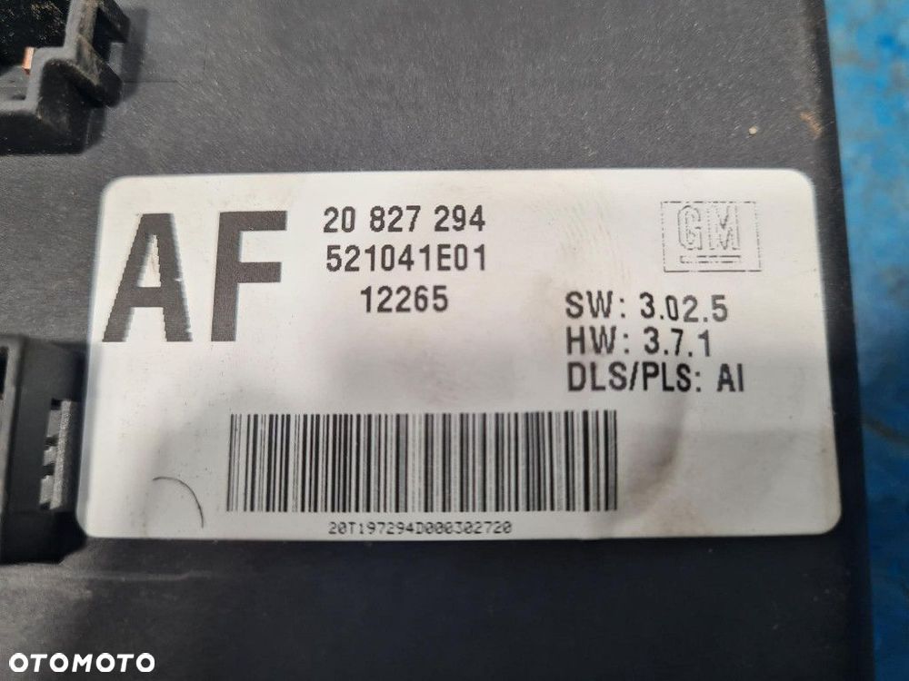 OPEL INSIGNIA  A KOMBI STEROWNIK MODUŁ HAKA 20827294 - 2