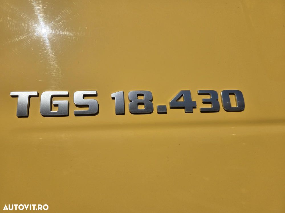 MAN TGS 18.430 4x2, 2020, 370.400km, KIT basculare, Cutie automata+INTARDER, jante ALUMINIU cu 7,1tone masa propie, Carte Identitate RAR, Anv 90% ok, rulat doar in GERMANIA, rez aluminiu 600l, FRIGIDER, posibil leasing 3 ani, -PROMOTIE 30.900 EUR+Tva - 24