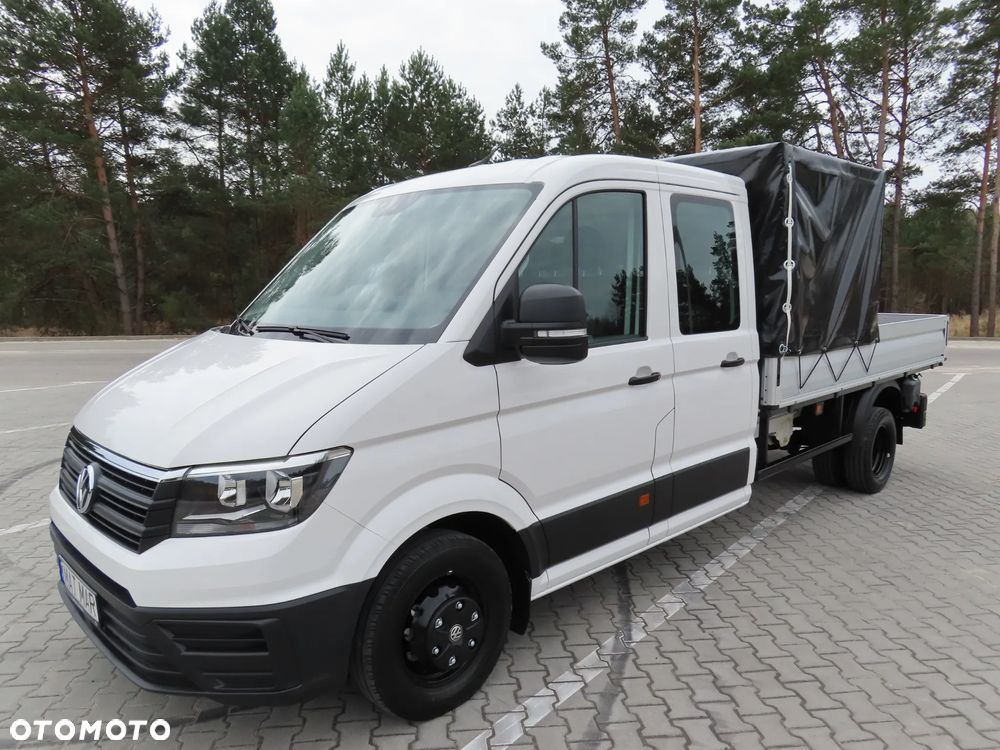 Volkswagen Crafter 50 BiTDI 2.0 177 KM L4 DOKA Brygadowy MIXTO Dubel 7-Mio Os.+838 Kg Ład. Skrzynia Ładunkowa 3514 mm, Rozstaw Osi 4490 mm, DMC 3500 Kg, Kat. Prawa Jazdy B, Tylne Koła Bliźniacze WZMACNIANY, HAK 3500 Kg, Tempomat, Asystent Jazdy Stan Wizualny I Techniczny JAK NOWY Gotowy Dostępny OKAZJA POLECAM - 8