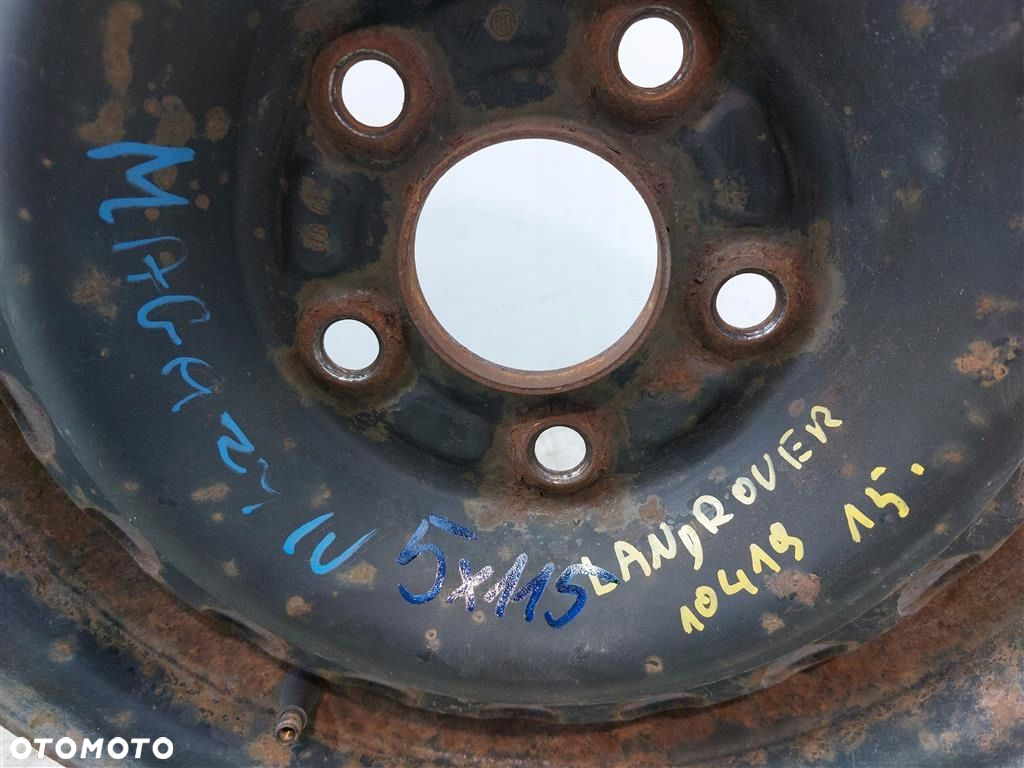 Felgi stalowe Land Rover Freelander  I 1996-2006R 4 SZT 6X15 5X114,3 - 9
