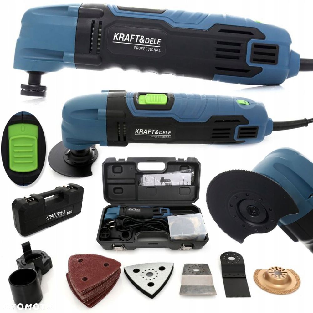 Szlifierka wielofunkcyjna sieciowe KraftDele 1300 W 230 V - 11