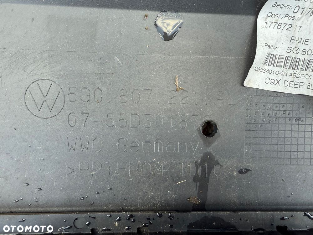 ZDERZAK PRZÓD PRZEDNI VOLKSWAGEN GOLF VII R-LINE 5G0 5G0807221AL - 23