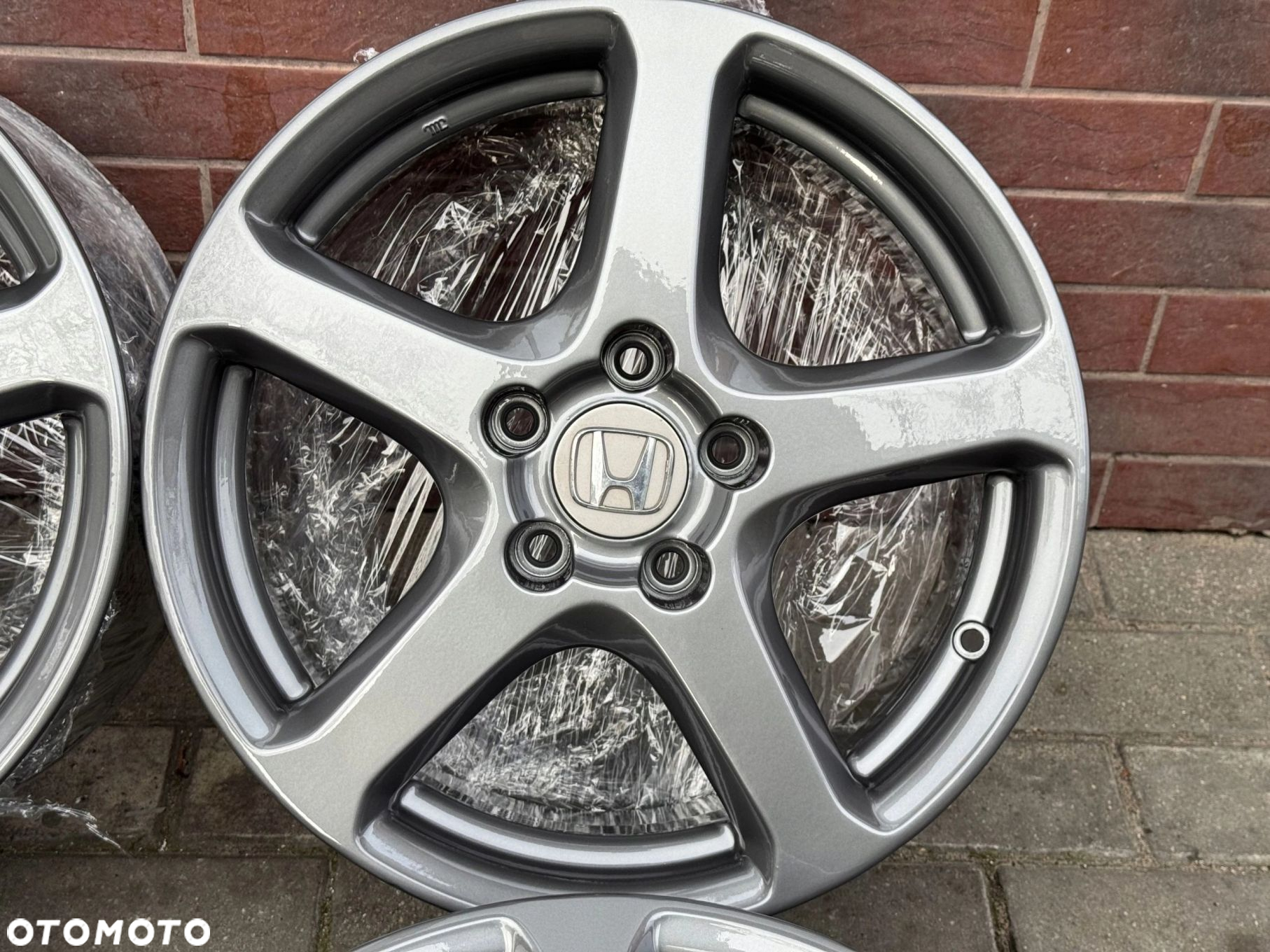 ALU FELGI 17 HONDA ACCORD TYPE S 7J ET55 ORYGINAŁ JAK NOWE 5 SZT CIVIC HRV - 12