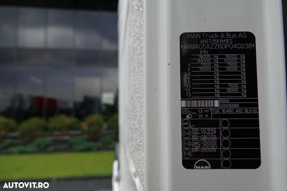 MAN TGX 18.480 / RETARDER / EURO 5 / EEV / IMPORTAT / - 38