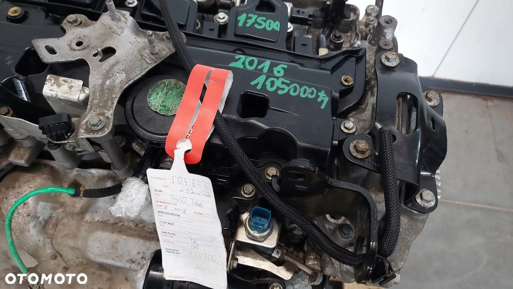 SILNIK RENAULT MASTER III 2,3 DCI R2016 NR M9TC704 PRZEBIEG 105TYŚ KM KOMPLETNY - 2