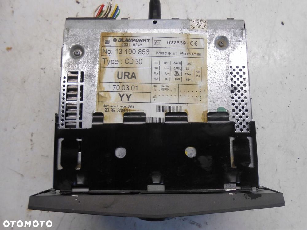 radio cd opel astra iii h 13190856 7644221310 # - 2