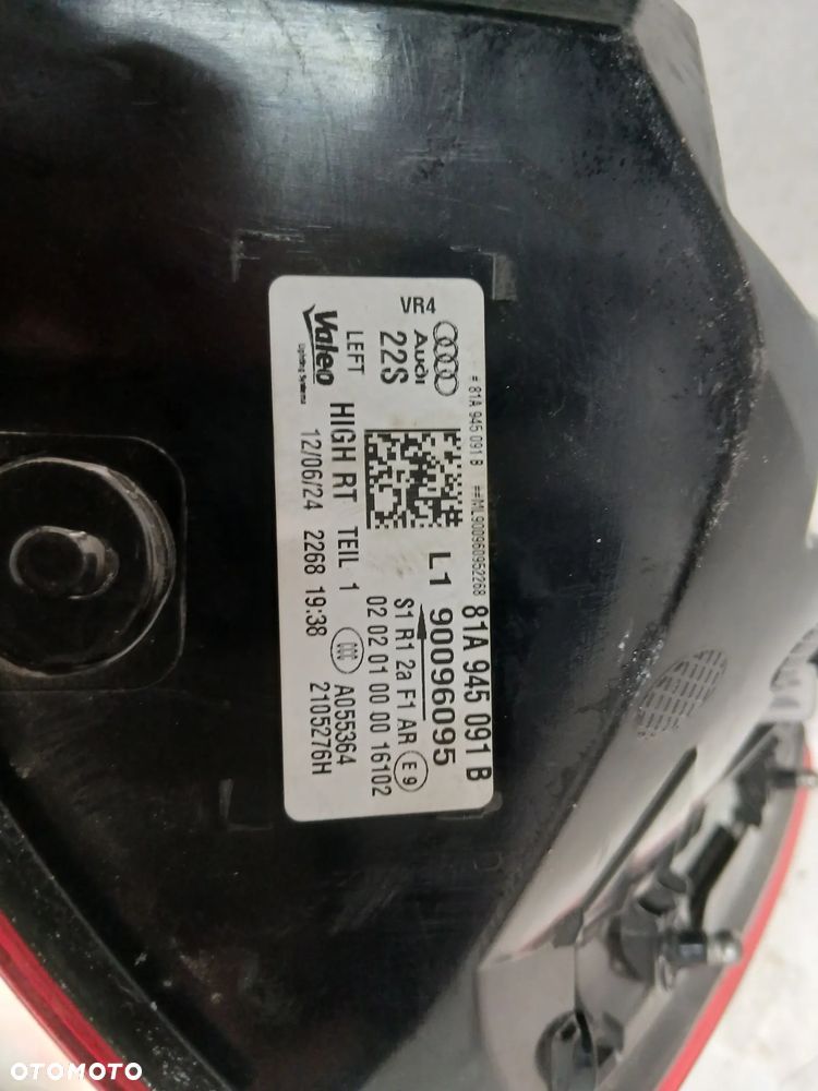 Audi Q2 lampa tył tylna led neon  lewa 81A945091B - 5