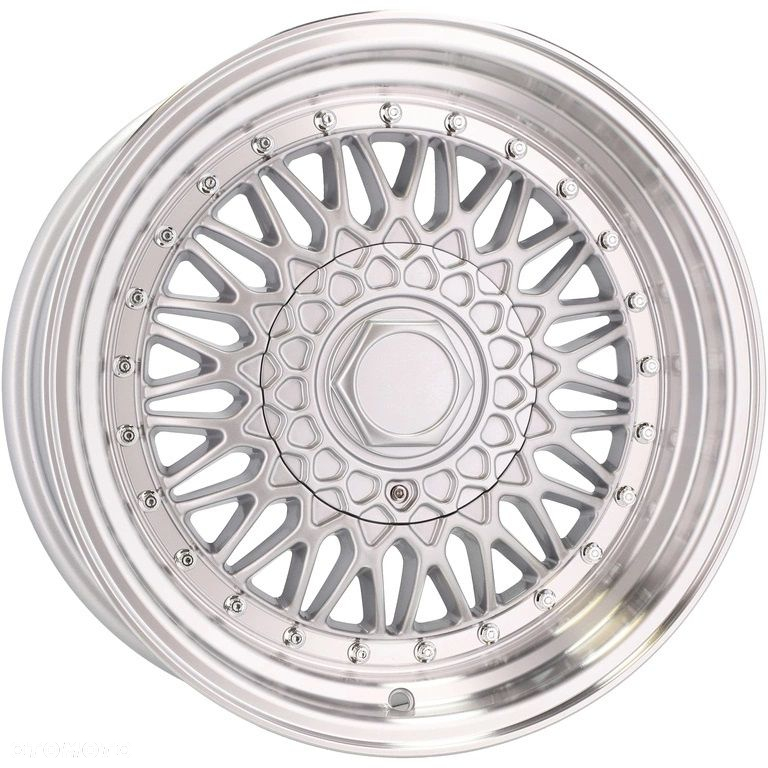 4x Felgi z Rantem 16 m.in. do BMW Seria 3 E36 E46 5 E39 E60 7 E23 E32 Styl BBS RS - BY479 (LU247) - 10