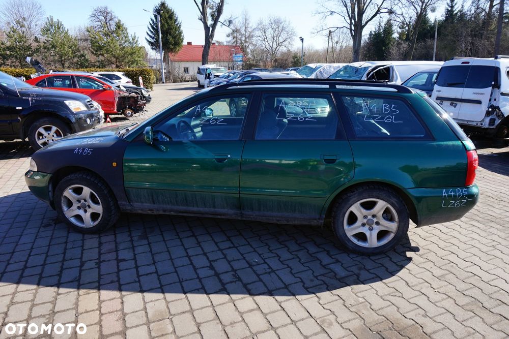 AUDI A4 B5 KOMBI 1998 LZ6L 1.8 20V ADR 125KM DDU ZIELONY na części - 2