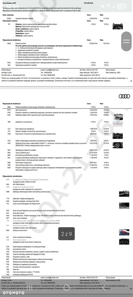Audi Q7 45 TDI mHEV Quattro S Line Tiptr - 8