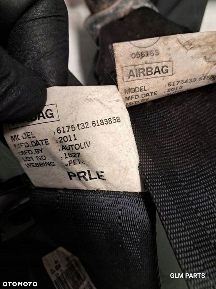 nissan juke i poduszki powietrzne airbag pasy komplet uk - 9