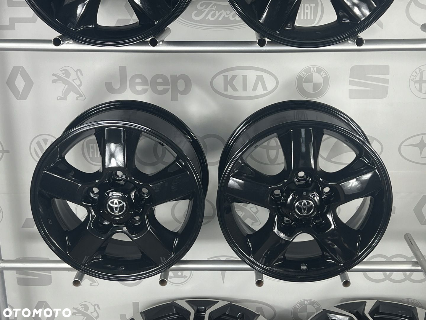 FELGI ALU TOYOTA LAND CRUISER HILUX 18 6X139,7 ET60 ORYGINALNE - 5