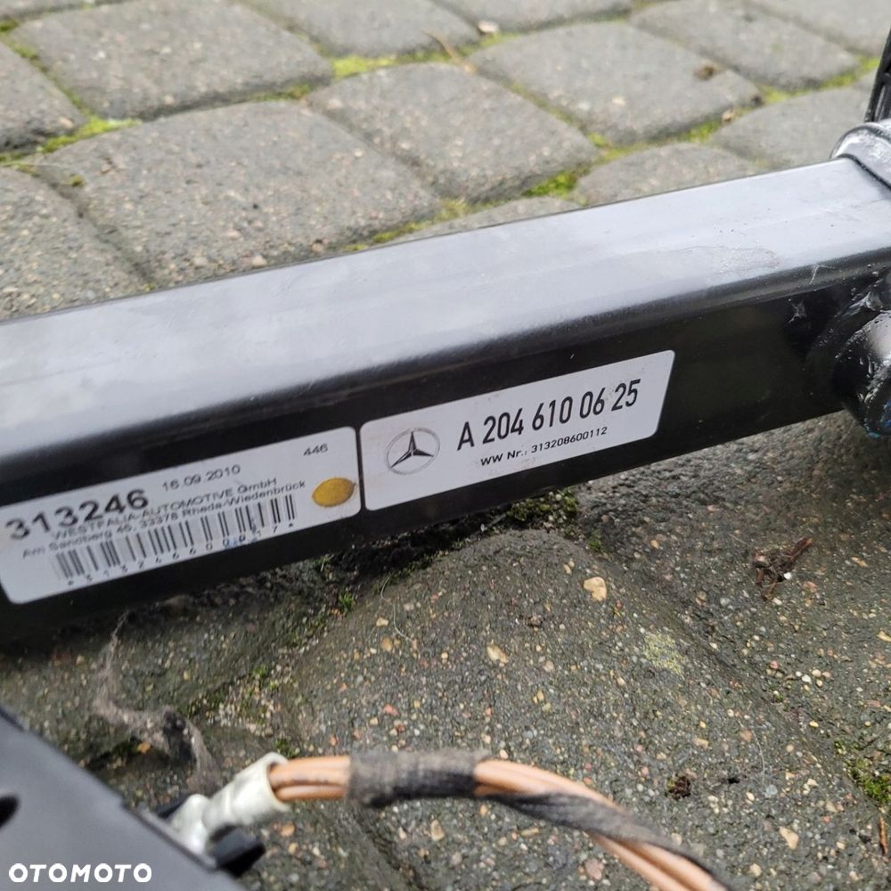 MERCEDES W204 KOMBI HAK HOLOWNICZY AUTOMAT WYSUWANY ŚRUBY MODUŁ WIĄZKA - 12