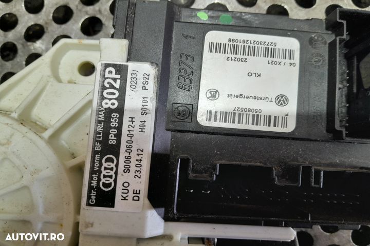 Motoras macara geam dreapta 8P0959802P 8P0959802P Audi A3 8P/8PA [2th - 6