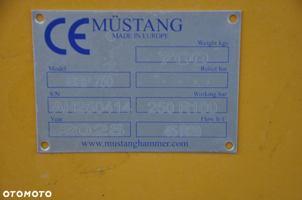 Chwytak sortujacy wyburzeniowy szczeka Mustang Hammer GRP 750 - 3